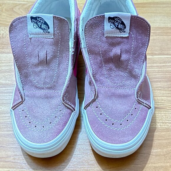 Vans Sk8 Mid 'Nostaglia Rose High-Top Sneakers Size 7 Skate Shoes Excellent - Picture 6 of 10
